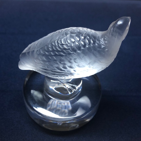 Lalique Quail PERDRIX Paperweight - Picture 2 of 3
